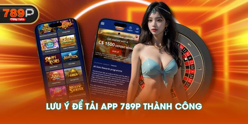 Lưu ý để tải app 789P thành công